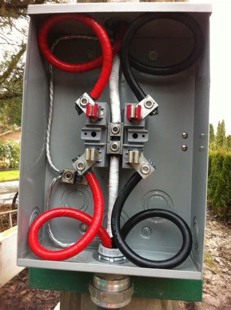 dual electric meter box from the input wire|100amp double meter socket base.